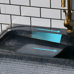 Rectangular modern sink aesthetic