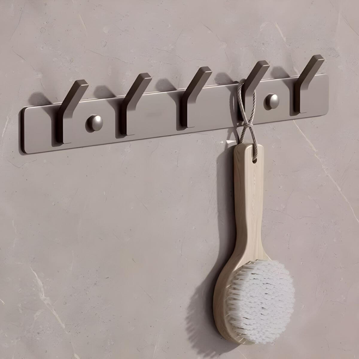 Milky White Finish on Towel Bar