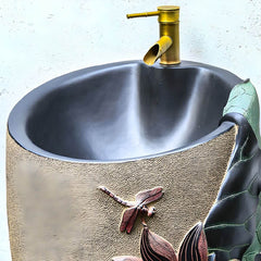 Timeless design of a traditional bathroom sink