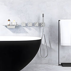 stylish bathtub spout enhancing bathroom decor