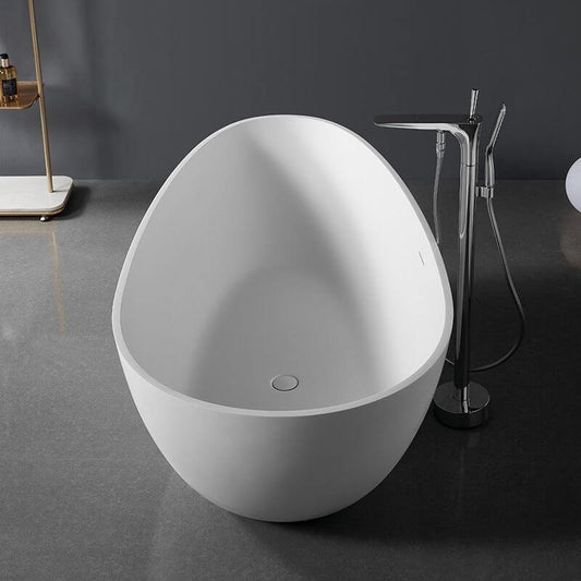 freistehende ovale Badewanne