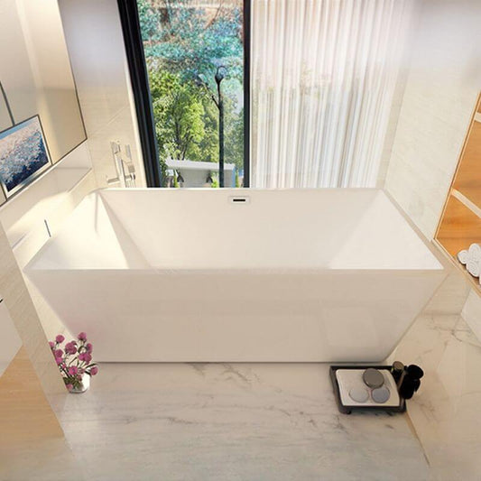 rechteckige Acryl-Badewanne