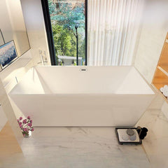 rechteckige Acryl-Badewanne