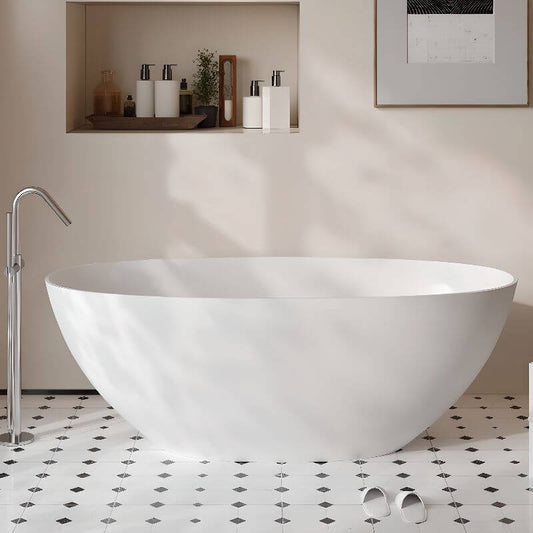 Moderne elliptische Steinbadewanne für Einweichtherapie