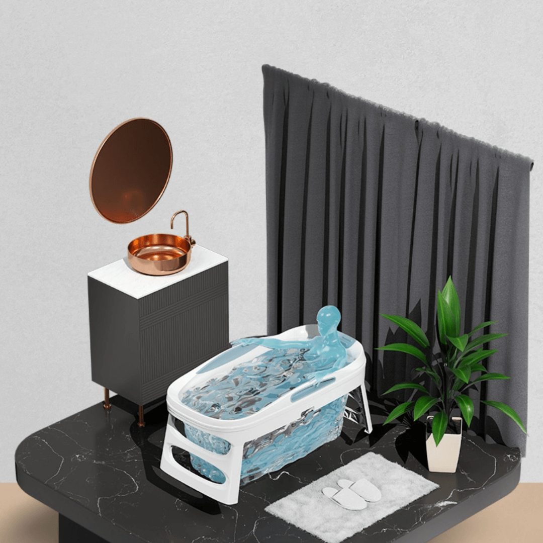 High-Quality Foldable Bath Tub - Perfect Relaxation Solution for Small Spaces