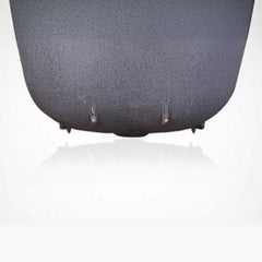 White Cast Iron Rectangular Drop-in Bathtub with Back to Wall Design, Slip Resistant, Valve, and Overflow Hole, Tub, With Arm, 59"L x 28"W x 16"H Bathtubs