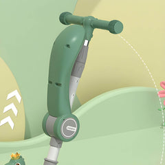 Adjustable Dinosaur Scooter with Light-Up Wheels for Toddlers