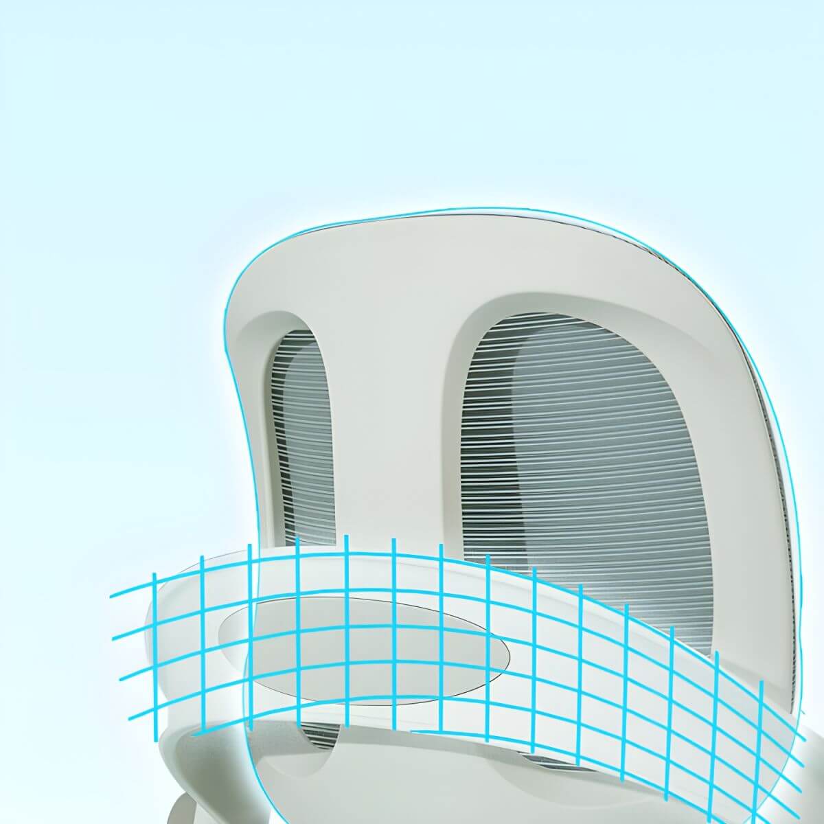 Adjustable Height Kids Desk Chair with Arms and Upholstered Seat