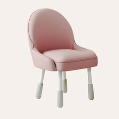 Adjustable Height Kids Desk Chair with Faux Leather Upholstery