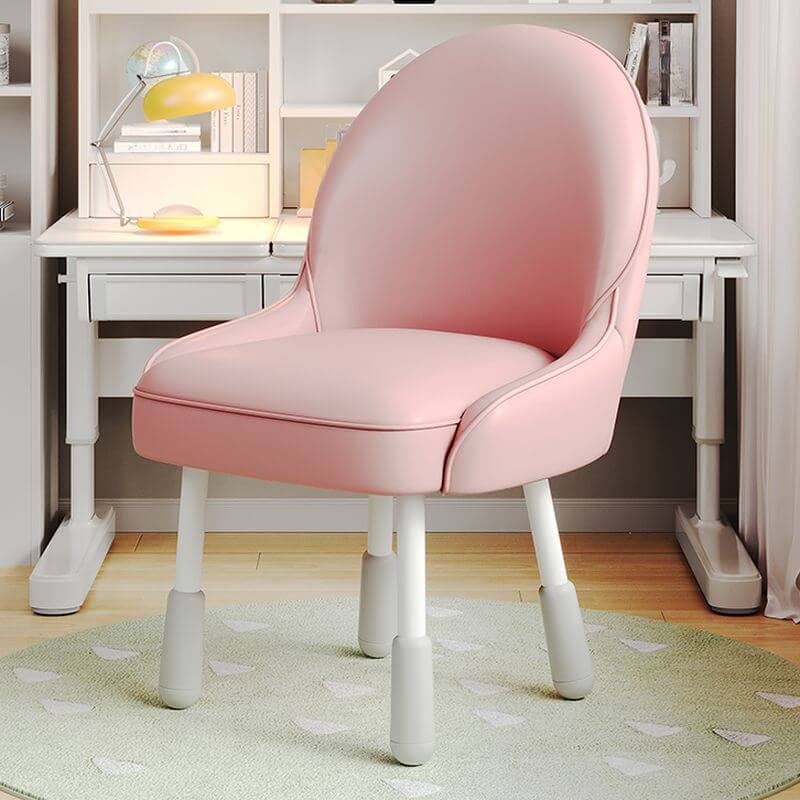 Adjustable Height Kids Desk Chair with Faux Leather Upholstery Main Product Image