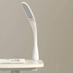 Adjustable Kids Writing Desk with Ergonomic Chair and Storage Shelf