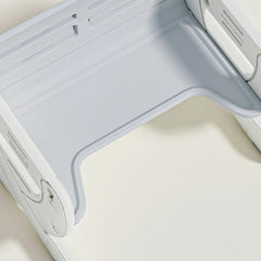 Adjustable Pastel Kids' Desk Featuring Paintable Top and Storage Shelf