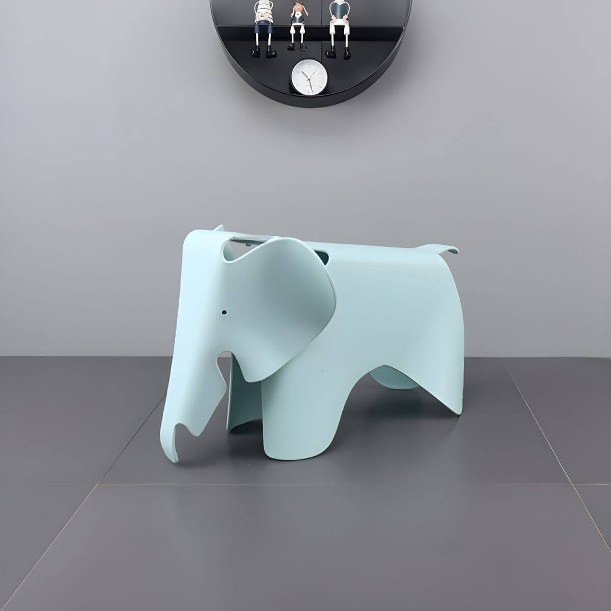 Animal-Shaped Plastic Kids Activity Chair for Outdoor Use