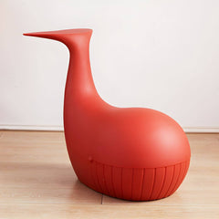 Animal-Shaped Plastic Kids Stool with Water-Resistant Finish