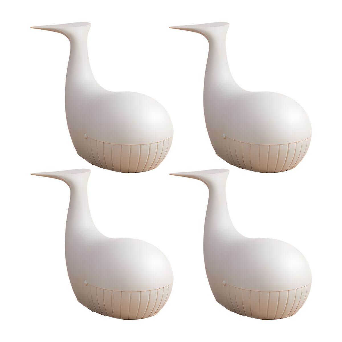 Animal-Shaped Plastic Kids Stool with Water-Resistant Finish