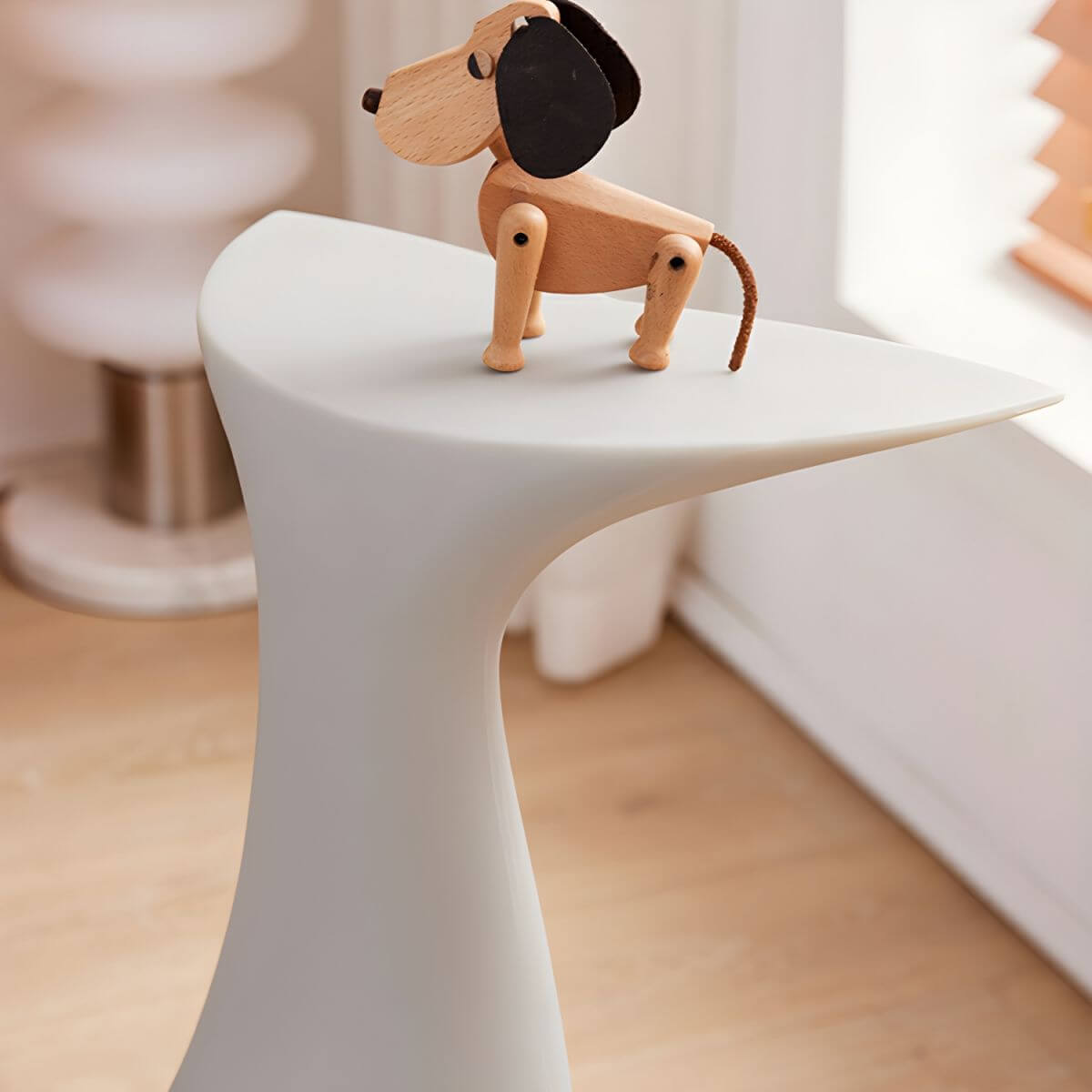 Animal-Shaped Plastic Kids Stool with Water-Resistant Finish