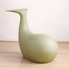Animal-Shaped Plastic Kids Stool with Water-Resistant Finish