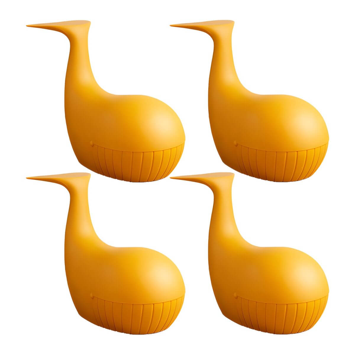 Animal-Shaped Plastic Kids Stool with Water-Resistant Finish