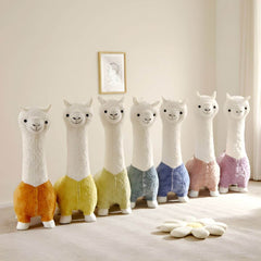 Animal-Themed Upholstered Toddler Chair with Back Support