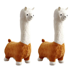 Animal-Themed Upholstered Toddler Chair with Back Support