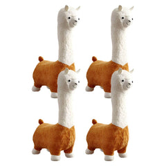 Animal-Themed Upholstered Toddler Chair with Back Support