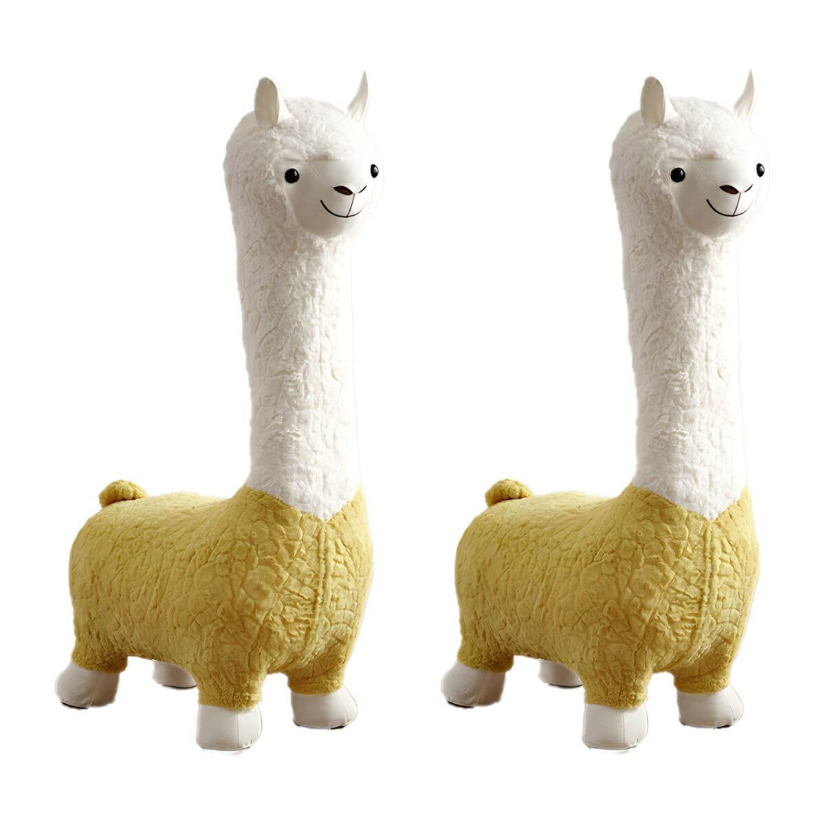 Animal-Themed Upholstered Toddler Chair with Back Support