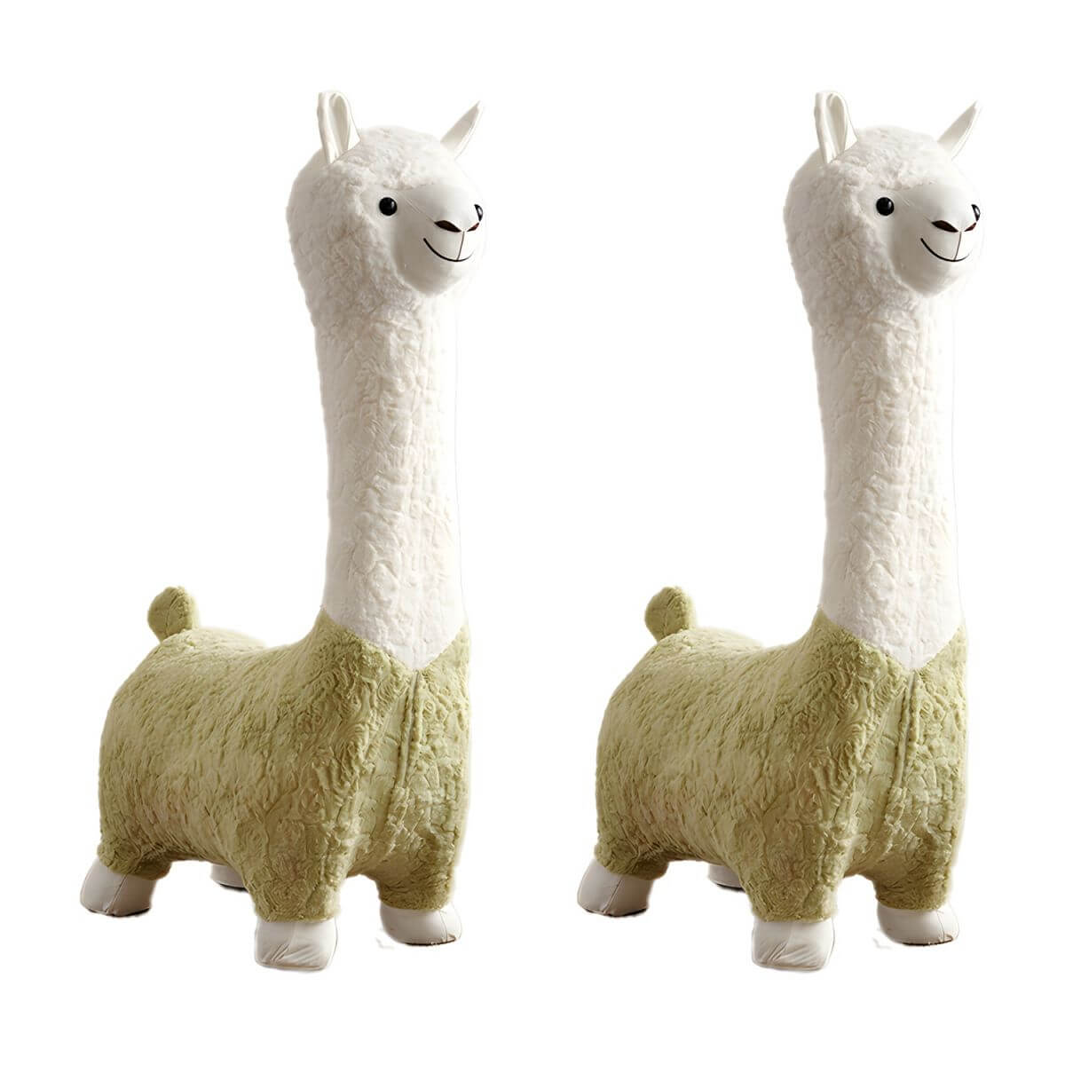 Animal-Themed Upholstered Toddler Chair with Back Support