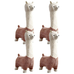 Animal-Themed Upholstered Toddler Chair with Back Support