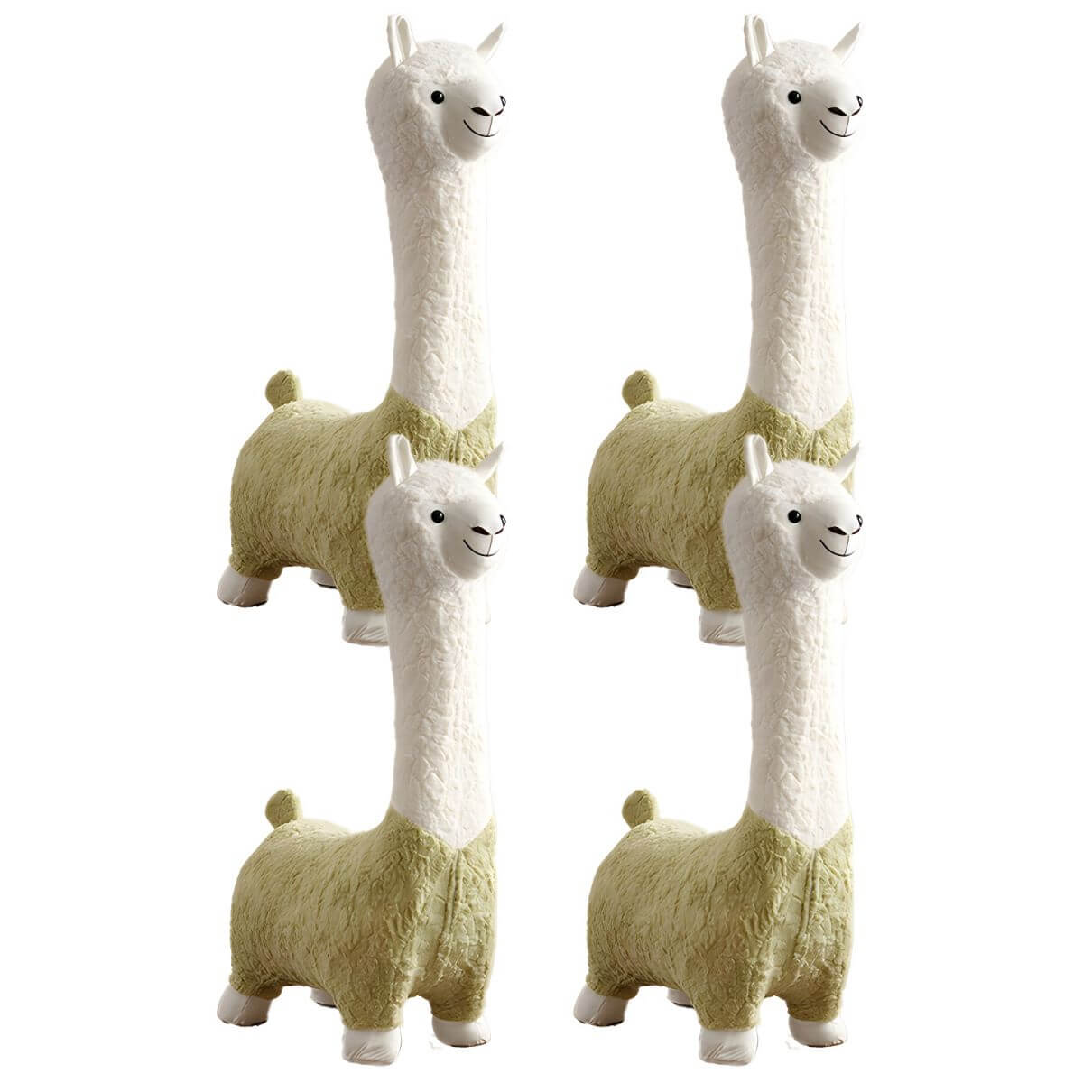 Animal-Themed Upholstered Toddler Chair with Back Support