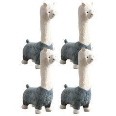 Animal-Themed Upholstered Toddler Chair with Back Support