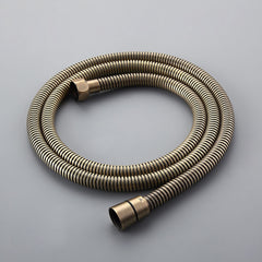 Antique Brass Traditional Rainfall Shower System with Hand Shower