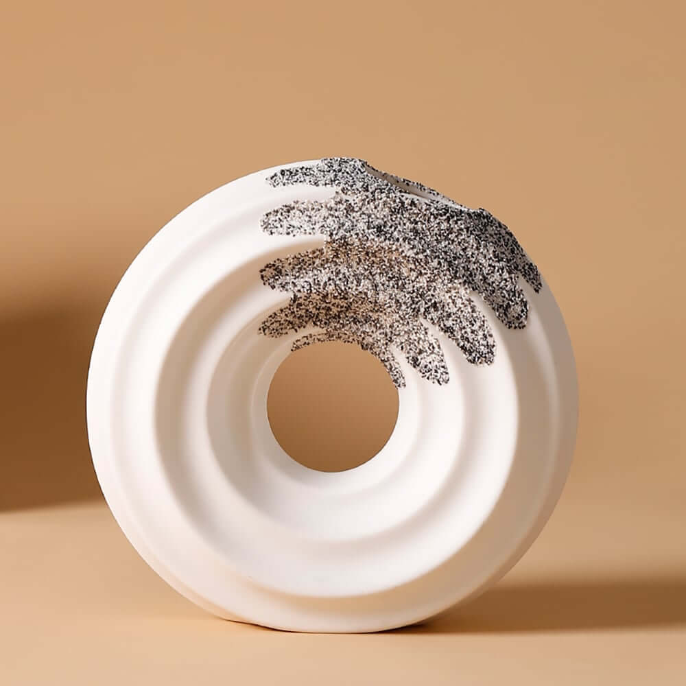 Artificial Bonsai Tree in White Ceramic Decorative Vase