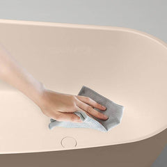 Ink Freestanding Roll Top Oval Casual Bathtub with Soaking Design, 51"L x 28"W x 25"H Bathtubs