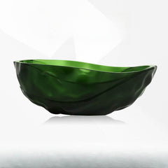 Casual Resin Free Form Freestanding Bathtub with Single Slipper Soaking Design Bathtubs