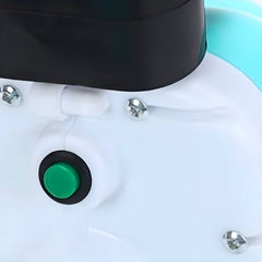 Battery-Powered Kids Tricycle with LED Light Strip & Stable Triangle Frame