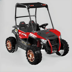 Boldly Styled Two-Seater Ride-On Featuring Off-Road Look & Safety Tech