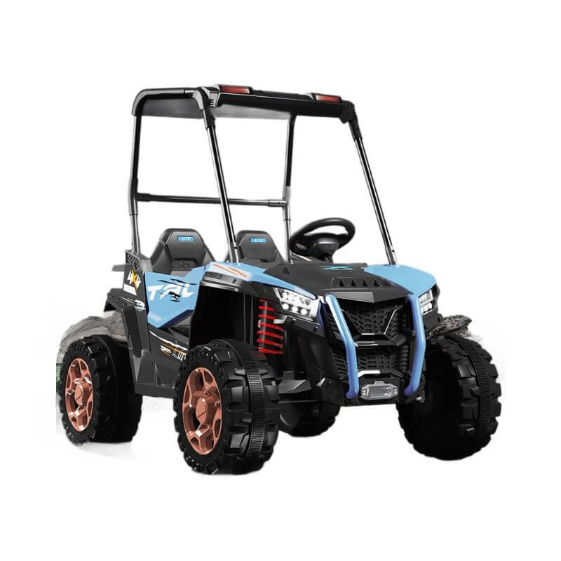 Boldly Styled Two-Seater Ride-On Featuring Off-Road Look & Safety Tech