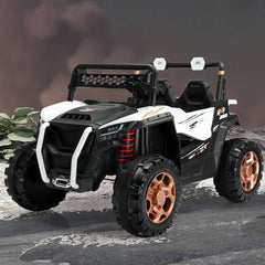 Boldly Styled Two-Seater Ride-On Featuring Off-Road Look & Safety Tech