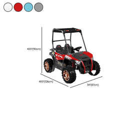 Boldly Styled Two-Seater Ride-On Featuring Off-Road Look & Safety Tech Dimensions