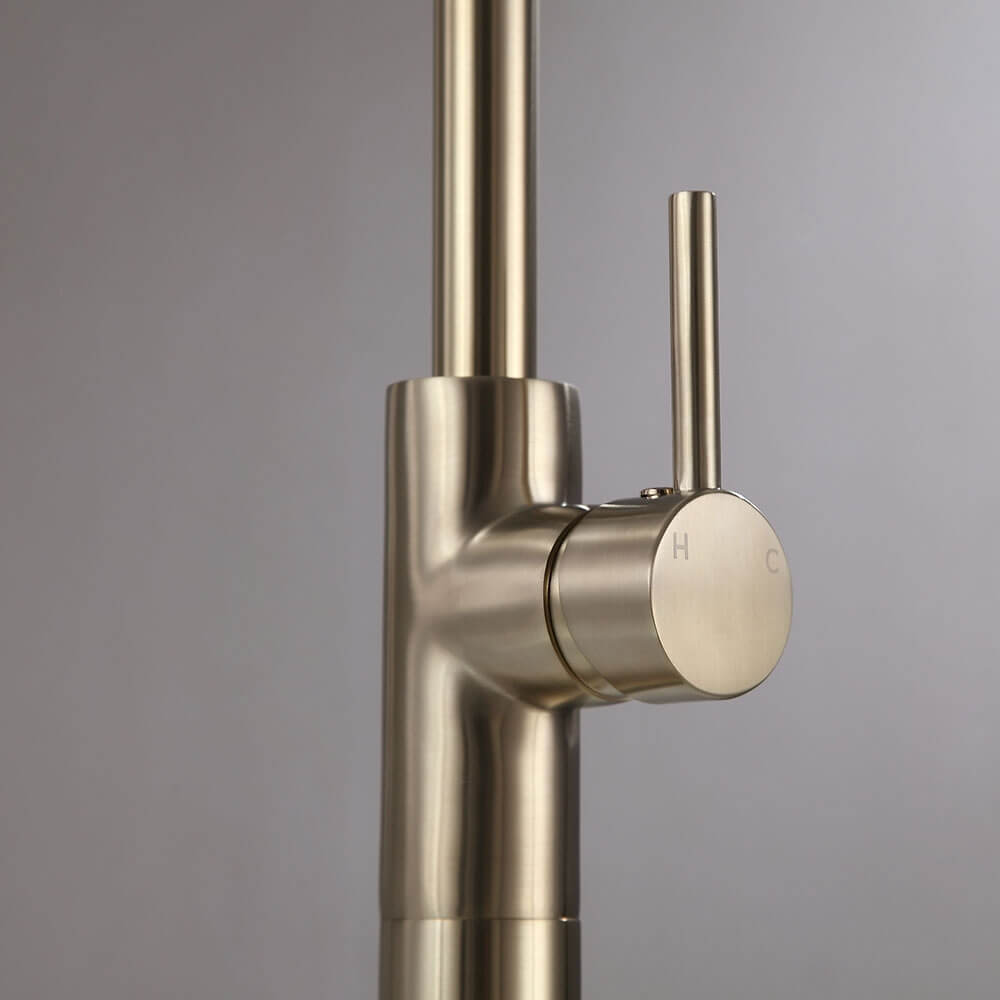 Brewst Modern Brass Floor Mounted Bathtub Faucet