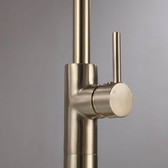 Brewst Modern Brass Floor Mounted Bathtub Faucet