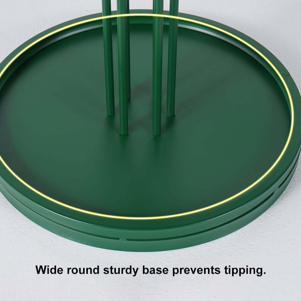 Cactus-Shaped Metal Coat Rack - Modern Freestanding Design