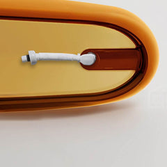 Casual Resin Oval Freestanding Bathtub with Single Slipper Soaking Design Bathtubs
