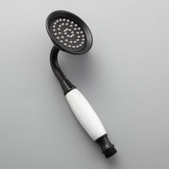 Chester Antique Black Brass Wall Mounted Shower System with Hand Shower