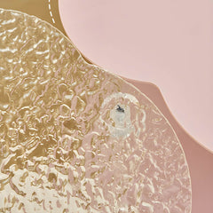 Cloud-Inspired Acrylic Accent Table with Storage Base