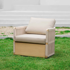 Coastal Aluminum Outdoor Furniture Set with Swivel Chairs and Table