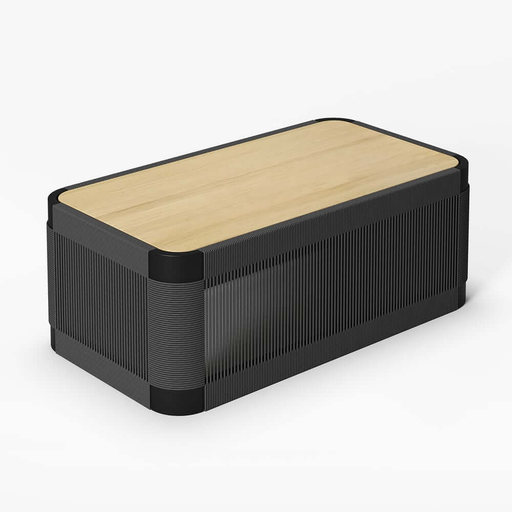 Coastal Aluminum Outdoor Furniture Set with Swivel Chairs and Table