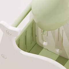 Colorful Plastic Kids Toy Organizer Cart with Casters