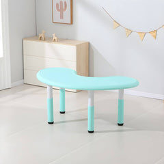Contemporary Children's Writing Desk with Rounded Edges and Waterproof Top