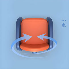 Contemporary Kids' Desk with Storage Shelf in Vibrant Colors